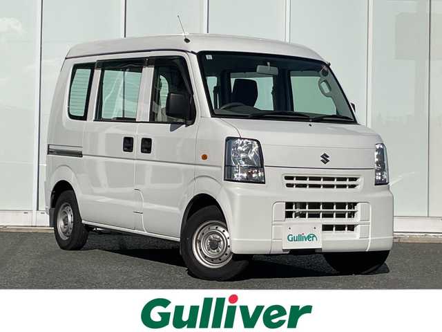 スズキ エブリイ PA 福岡県 2013(平25)年 6.5万km スペリアホワイト オーディオ/（AM/FM）/ワンオーナー/4WD/エアコン・パワーステアリング/スペアキー/フロアマット/両側スライドドア/Wエアバッグ/ドアバイザー/ヘッドライトレベライザー