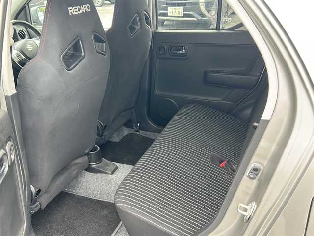 スズキ アルト ワークス 沖縄県 2017(平29)年 3.4万km スチールシルバーM ナビ/（ＡＭ／ＦＭ／ＣＤ／ＤＶＤ／ＢＴ）/ＵＳＢ入力端子　/スマートキー　/純正フロアマット　/横滑り機能　/純正１５インチアルミホイール　/プッシュスタート /オートライト /ベンチシート