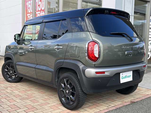 スズキ クロスビー HYBRID MZ 鳥取県 2020(令2)年 7.2万km タフカーキパールメタリック/ブラック2トーン ワンオーナー/ブラックインテリアパッケージ/ターボ・４WD/全方位カメラ/ハーフレザーシート/デュアルカメラサポート/社外9インチナビ/ダウンヒルアシスト/パドルシフト/プリクラッシュセーフティ/レーンデパーチャー/クリアランスソナー/レーダークルーズ/前席シートヒーター/オートエアコン/オートライト/LEDヘッドライト/LEDフォグライト/純正ゴムマット/保証書・取説