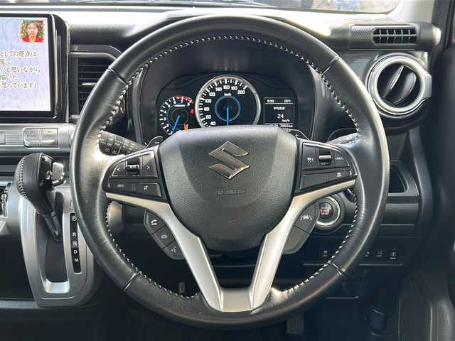 スズキ クロスビー HYBRID MZ 鳥取県 2020(令2)年 7.2万km タフカーキパールメタリック/ブラック2トーン ワンオーナー/ブラックインテリアパッケージ/ターボ・４WD/全方位カメラ/ハーフレザーシート/デュアルカメラサポート/社外9インチナビ/ダウンヒルアシスト/パドルシフト/プリクラッシュセーフティ/レーンデパーチャー/クリアランスソナー/レーダークルーズ/前席シートヒーター/オートエアコン/オートライト/LEDヘッドライト/LEDフォグライト/純正ゴムマット/保証書・取説