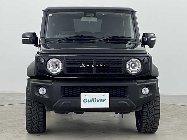 スズキ ジムニー シエラ JC 道央・札幌 2018(平30)年 6.3万km ブルーイッシュブラックパール3 ・4WD/・ワンオーナー/・寒冷地仕様/・社外ディスプレイオーディオ&BT&USB&AUX&HDMI/・衝突軽減ブレーキ/・レーンキープアシスト/・クルーズコントロール/・ステアリングスイッチ(非連動)/・ドアミラーヒーター/・RAYS18インチAWマッドタイヤ/・純正フロアマット/・前席シートヒーター/・ダウンヒルアシスト/・社外フロントグリル/・LEDヘッドライト/・LEDフォグランプ(切替式)/・プッシュスタート/・スマートキー