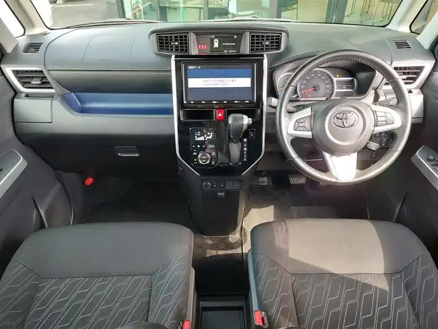トヨタ ルーミー カスタムG 東京都 2020(令2)年 3.5万km ブラックマイカメタリック 純正9インチナビ/バックカメラ/ビルトインETC/両側パワースライドドア/シートヒーター/クルーズコントロール/衝突軽減システム/オートマチックハイビーム/コーナーセンサー/スマートキー/LEDヘッドライト/アイドリングストップ