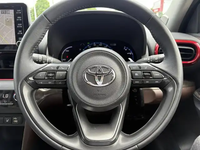 トヨタ ヤリスクロス ハイブリッド Z 栃木県 2021(令3)年 5.7万km ブラックマイカ/ホワイトパールクリスタルシャイン 2トーン トヨタセーフティセンス/トヨタチームメイト/・アドバンスドパーク/・パノラミックビューモニター/純正ナビ/フルセグTV/Bluetooth/USB/ハンズフリーパワーバックドア/アダプティブハイビームシステム/カラーヘッドアップディスプレイ/アクセサリーコンセント(AC100V/1500W)/ハーフレザーシート/D席パワーシート/前席シートヒーター/ステアリングリモコン/ビルトインETC/ドライブレコーダー