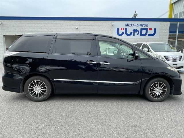 トヨタ エスティマ アエラス プレミアムエディション 和歌山県 2013(平25)年 10.3万km ブラック (株)IDOMが運営する【じしゃロン和歌山店】の自社ローン専用車両になります。こちらは現金またはオートローンご利用時の価格です。自社ローンご希望の方は別途その旨お申付け下さい/・純正ナビ/・CD/DVD/Bluetooth再生/・フルセグTV/・コーナーセンサー/・運転席パワーシート/・両側パワースライドドア/・オットマン/・バックカメラ/・ETC