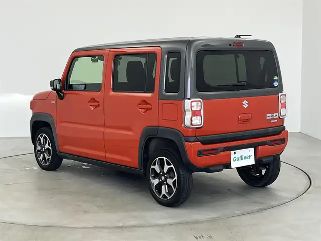 スズキ ハスラー HYBRID X ターボ 愛知県 2020(令2)年 3.3万km バーミリオンオレンジ/ガンメタリック2トーン 前後ドラレコ/ETC/社外ナビ/バックモニター/前席シートヒーター/アダプティブクルーズコントロール/デュアルカメラブレーキサポート/車線逸脱警報/車線逸脱抑制/ハイビームアシスト/コーナーセンサー/誤発進抑制機能/純正15インチAW/LEDヘッドランプ