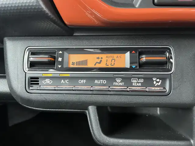 スズキ ハスラー HYBRID X ターボ 愛知県 2020(令2)年 3.3万km バーミリオンオレンジ/ガンメタリック2トーン 前後ドラレコ/ETC/社外ナビ/バックモニター/前席シートヒーター/アダプティブクルーズコントロール/デュアルカメラブレーキサポート/車線逸脱警報/車線逸脱抑制/ハイビームアシスト/コーナーセンサー/誤発進抑制機能/純正15インチAW/LEDヘッドランプ
