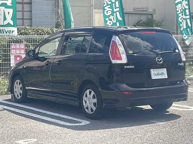 マツダ プレマシー 20CS スマートエディション 兵庫県 2010(平22)年 5万km ブリリアントブラック ワンオーナー/純正SDナビ/CD/DVD/フルセグTV/Bluetooth/ETC/両側パワースライドドア/カードキー/純正フロアマット/ドアバイザー/スペアキー1枚