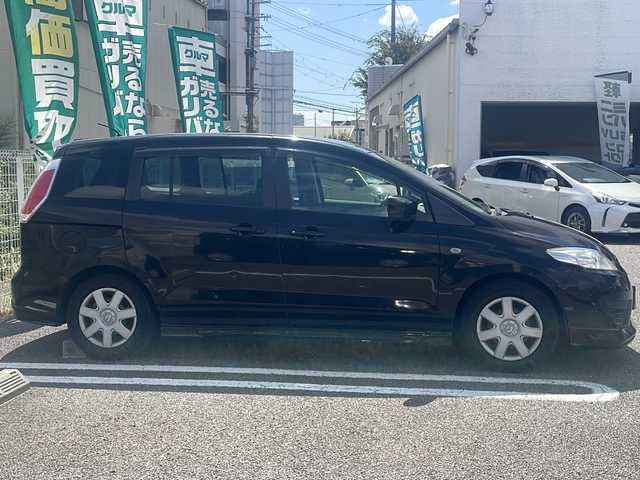 マツダ プレマシー 20CS スマートエディション 兵庫県 2010(平22)年 5万km ブリリアントブラック ワンオーナー/純正SDナビ/CD/DVD/フルセグTV/Bluetooth/ETC/両側パワースライドドア/カードキー/純正フロアマット/ドアバイザー/スペアキー1枚