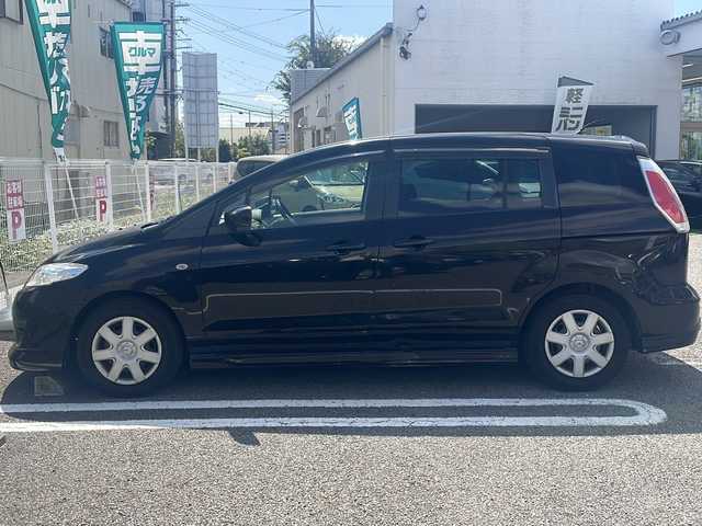 マツダ プレマシー 20CS スマートエディション 兵庫県 2010(平22)年 5万km ブリリアントブラック ワンオーナー/純正SDナビ/CD/DVD/フルセグTV/Bluetooth/ETC/両側パワースライドドア/カードキー/純正フロアマット/ドアバイザー/スペアキー1枚