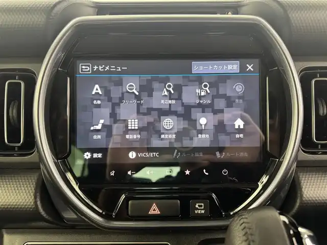 スズキ ハスラー Jスタイル ターボ 愛知県 2021(令3)年 0.6万km デニムブルー ガンメタリック 2トーン スズキデュアルブレーキサポート/純正9インチメモリーナビ/・Bluetooth/・フルセグ/・Applecarplay/レーダークルーズコントロール/アラウンドビューモニター/革巻きステアリング/ステアリングリモコン/シートヒータ（前席）/ディライト/前後ドライブレコーダー/ETC/パドルシフト/ルーフレール