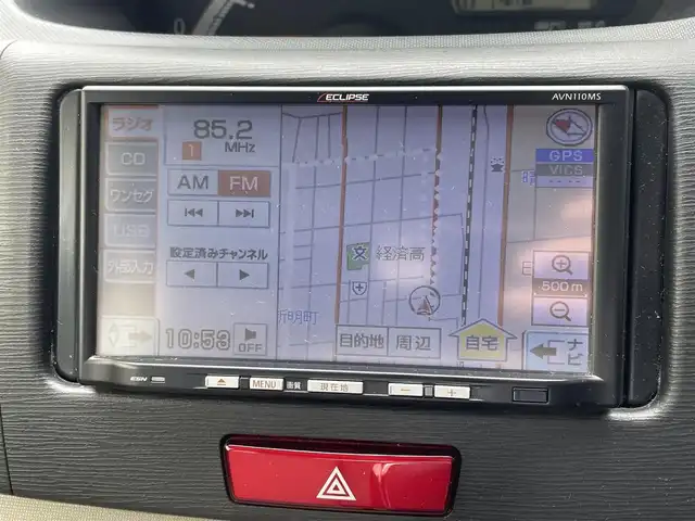 スバル ステラ L リミテッド 道央・札幌 2011(平23)年 8.7万km ファインブルーマイカメタリック 純正ナビ（AM/FM/ディスプレイ開閉不良）/ワンセグ(走行中視聴可能)/バックカメラ/ドアバイザー/プッシュスタート/アイドリングストップ/ECO MODE/ナノイー/社外フロアマット