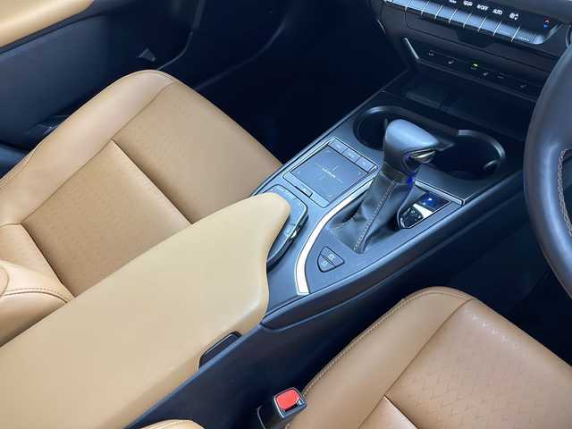 レクサス ＵＸ 250h バージョンC 愛知県 2020(令2)年 3.8万km ソニックチタニウム 純正メーカーナビ/AM/FM/CD/DVD/サウンドライブラリ/SD/USB/BT/Miracast/AUX/フルセグTV/バックカメラ/ビルトインETC/前列オートシートヒーター/オートステアリングヒーター/本革シート（茶革）/D/N席パワーシート/D席シートメモリー/レクサスセーフティシステム+/PCS/LTA/LDA/AHB/AHS/ACC/RSA/TMN/BSM/PKSA/パドルシフト/ステアリングスイッチ/本革巻きステアリング/電動格納ウィンカーミラー/USB充電ポート/type-C充電ポート/ブレーキオートホールド/17インチ純正アルミホイール/LEDオートヘッドライト/LEDフォグライト/パワーバックドア/純正フロアマット/ドライブレコーダー/スペアカードキー