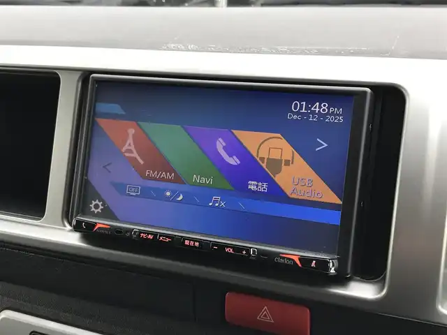 トヨタ ハイエース GL 鳥取県 2018(平30)年 7.6万km ホワイトパールクリスタルシャイン 社外ナビ/CD/BT/バックカメラ/ETC・ドライブレコーダー/トヨタセーフティセンス/レーンキープアシスト/片側パワースライドドア/クリアランスソナー/レザー調シートカバー/ＭＴモード付/ハロゲンヘットライト/フォグライト/オートマチックハイビーム/社外16インチアルミホイール/ＹＯＫＯＨＡＭＡタイヤ（ホワイトレター）/リモコンキー/フロアマット/サマータイヤ積込/（タイヤ溝6部山）