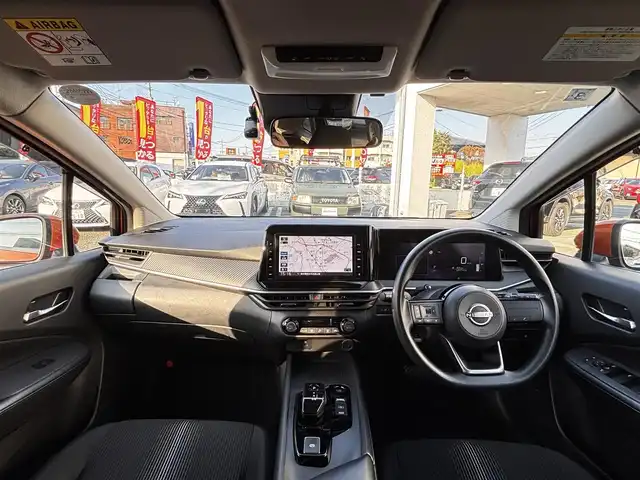 日産 ノート X 熊本県 2021(令3)年 5.3万km プレミアムコロナオレンジ 純正ナビ/【フルセグTV/Bluetooth/CD】/バックカメラ/エマージェンシブレーキ/車線逸脱警報/駐車支援/コーナーセンサー/オートハイビーム/オートLEDライト/フォグライト/ブレーキホールド/ETC/純正ドライブレコーダー/純正ドアバイザー/スマートキー