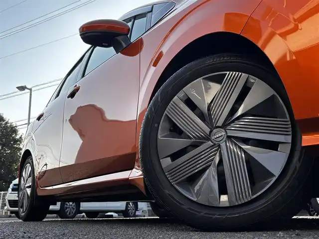 日産 ノート X 熊本県 2021(令3)年 5.3万km プレミアムコロナオレンジ 純正ナビ/【フルセグTV/Bluetooth/CD】/バックカメラ/エマージェンシブレーキ/車線逸脱警報/駐車支援/コーナーセンサー/オートハイビーム/オートLEDライト/フォグライト/ブレーキホールド/ETC/純正ドライブレコーダー/純正ドアバイザー/スマートキー