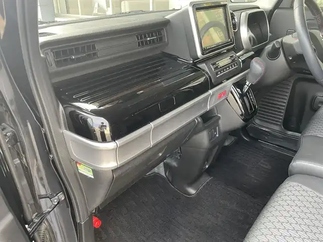 スズキ スペーシア カスタム HYBRID XS 愛知県 2019(令1)年 1.8万km ブルーイッシュブラックパール3 AIS検査実施4.5点　/KENWOOD8インチSDナビ　/フルセグ　/ビルトインETC /セーフティサポート　/前後誤発進抑制機能/プライバシーガラス　/UVカットガラス　　/ハイビームアシスト　/リアパーキングセンサー　/両側パワースライドドア　/スマートキー　/LEDヘッドランプ　/革巻ステアリング　/ハーフレザー　/シートヒーター　/パーソナルテーブル　/スペアキー　