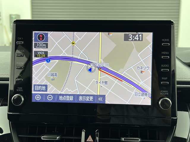 トヨタ カローラツーリング ハイブリッド ダブルバイビー 三重県 2019(令1)年 4.3万km ホワイトパールクリスタルシャイン 禁煙車　/純正９インチナビ機能つきディスプレイオーディオ　/バックカメラ　/モデリスタフルエアロ　/トヨタセーフティセンス　/衝突被害軽減ブレーキ　/レーンキープアシスト　/オートハイビーム　　/純正ビルトインＥＴＣ/オートAC/電子サイドブレーキ/ブレーキオートホールド/ステアリングスイッチ