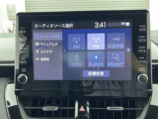 トヨタ カローラツーリング ハイブリッド ダブルバイビー 三重県 2019(令1)年 4.3万km ホワイトパールクリスタルシャイン 禁煙車　/純正９インチナビ機能つきディスプレイオーディオ　/バックカメラ　/モデリスタフルエアロ　/トヨタセーフティセンス　/衝突被害軽減ブレーキ　/レーンキープアシスト　/オートハイビーム　　/純正ビルトインＥＴＣ/オートAC/電子サイドブレーキ/ブレーキオートホールド/ステアリングスイッチ