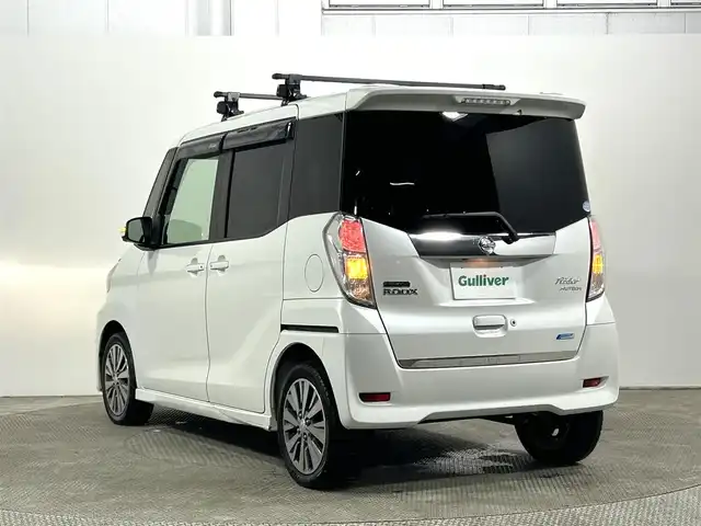 日産 デイズ ルークス ライダーHWS X Gパッケージ 大阪府 2014(平26)年 4万km ホワイトパール 社外ナビ(フルセグ/DVD再生/Bluetooth) 360カメラ ETC 両側パワースライドドア アイドリングストップ オートライト スマートキー プッシュスタート ドラレコ HIDヘッドライト
