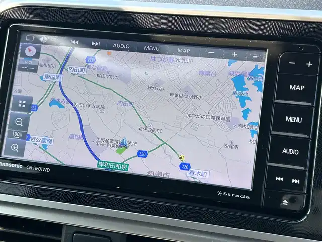 トヨタ シエンタ G 大阪府 2022(令4)年 2.2万km ブラックマイカ 社外ナビ/   フルセグTV/CD/DVD/Bluetooth/USB/バックモニター/衝突軽減ブレーキ/横滑り防止装置/前席シートヒーター/両側パワースライドドア/アイドリングストップ/レーンキープアシスト/ステアリングヒーター/ドライブレコーダー/Gspeedアルミホイール/純正フロアマット/プッシュスタート/スマートキー/ＥＴＣ/ＬＥＤライト