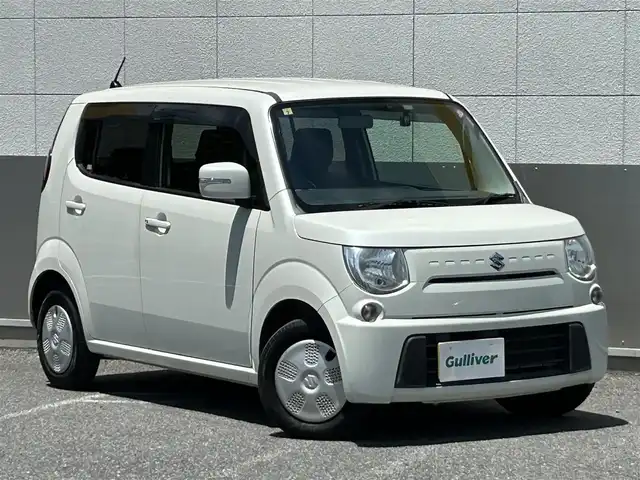 スズキ ＭＲワゴン X 東京都 2012(平24)年 4.5万km パールホワイト ワンオーナー/純正SDナビ/　フルセグTV/CD・DVD/SD/AM・FM/USB/ETC/ヘッドライトレベライザー/パワーステアリング/パワーウィンドウ/電動格納ミラー/純正フロアマット/純正ホイールキャップ/ウインカーミラー/ドアバイザー/スマートキー×2/取扱説明書/保証書/点検記録簿/スペアキー