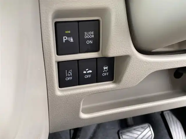 スズキ スペーシア HYBRID X 佐賀県 2018(平30)年 6.1万km フェニックスレッドパール 純正メモリナビ/・フルセグTV/CD/DVD/SD/Bluetooth/全方位モニター/ETC/ヘッドアップディスプレイ/両側パワースライドドア/D席シートヒーター/ISOFIX対応/後席サーキュレーター/後席用サイドサンシェード/ステアリングリモコン/純正フロアマット/新車保証書/取扱説明書/スペアキー１本/車線逸脱警報機能/衝突被害軽減ブレーキ/パーキングセンサー