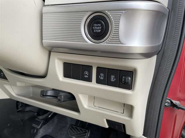 スズキ スペーシア HYBRID X 佐賀県 2018(平30)年 6.1万km フェニックスレッドパール 純正メモリナビ/・フルセグTV/CD/DVD/SD/Bluetooth/全方位モニター/ETC/ヘッドアップディスプレイ/両側パワースライドドア/D席シートヒーター/ISOFIX対応/後席サーキュレーター/後席用サイドサンシェード/ステアリングリモコン/純正フロアマット/新車保証書/取扱説明書/スペアキー１本/車線逸脱警報機能/衝突被害軽減ブレーキ/パーキングセンサー