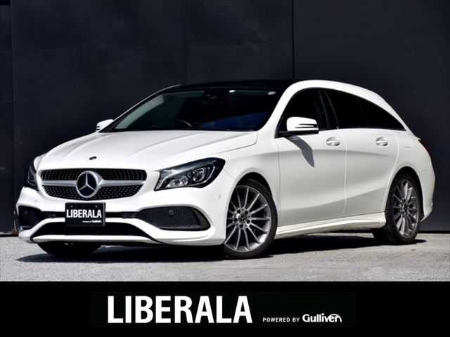 メルセデス・ベンツ ＣＬＡ１８０ Sブレイク AMG スタイル 和歌山県 2018(平30)年 6.9万km ポーラホワイト プレミアムパッケージ /レーダーSF /パノラマSR /Harman Kardon /純正ナビ /フルセグ /Bカメラ /Apple carplay /ハーフレザー /シートヒーター /コーナーセンサー /アンビエントライト /電動バックドア /LEDヘッドライト /ETC
