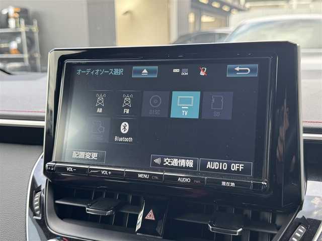 トヨタ カローラ スポーツ ハイブリッドG Z 滋賀県 2018(平30)年 5.3万km アティチュードブラックマイカ 純正9インチナビ/Bluetooth/CD/DVD/フルセグテレビ/OPハーフレザーシート/シートヒーター /ステアリングヒーター/トヨタセーフティーセンス/・プリクラッシュセーフティシステム/・レーントレーシングアシスト/・レーダークルーズコントロール/・オートマチックハイビーム/・ロードサインアシスト/ETC/寒冷地仕様/LEDヘッドライト/フォグランプ/ドアバイザー/プッシュスタート/スマートキー/スペアキー/純正フロアマット