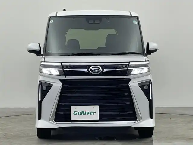 ダイハツ タント カスタム RS 群馬県 2024(令6)年 4.3万km シャイニングホワイトパール 純正ディスプレイオーディオ　バックカメラ　両側パワースライドドア　ＬＥＤ　ＡＨＢ　ハーフレザーシート　シートヒーター　純正１５インチＡＷ　ステアリングリモコン　コーナーセンサー　ＥＴＣ　ドラレコ　禁煙