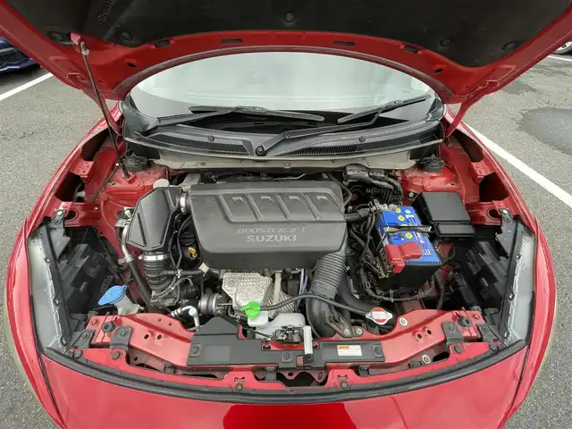 スズキ スイフト スポーツ セーフティPKG 栃木県 2018(平30)年 7.2万km バーニングレッドPM セーフティパッケージ/・デュアルセンサーブレーキサポート/・車線逸脱抑制機能/・車線逸脱警報機能/・誤発進抑制機能/・ふらつき警報機能/・先行車発進お知らせ機能/・ハイビームアシスト機能/・SRSエアバッグ(サイド/カーテン)/・アダプティブクルーズコントロール/純正メモリナビ/フルセグTV/DVD/Bluetooth/USB/全方位カメラ/ETC/ナビ連動ドライブレコーダー/パドルシフト/ステアリングリモコン/スマートキー/プッシュスタート/スペアキー/シートヒーター/純正17インチAW