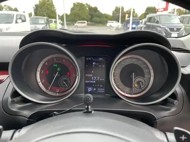スズキ スイフト スポーツ セーフティPKG 栃木県 2018(平30)年 7.2万km バーニングレッドPM セーフティパッケージ/・デュアルセンサーブレーキサポート/・車線逸脱抑制機能/・車線逸脱警報機能/・誤発進抑制機能/・ふらつき警報機能/・先行車発進お知らせ機能/・ハイビームアシスト機能/・SRSエアバッグ(サイド/カーテン)/・アダプティブクルーズコントロール/純正メモリナビ/フルセグTV/DVD/Bluetooth/USB/全方位カメラ/ETC/ナビ連動ドライブレコーダー/パドルシフト/ステアリングリモコン/スマートキー/プッシュスタート/スペアキー/シートヒーター/純正17インチAW