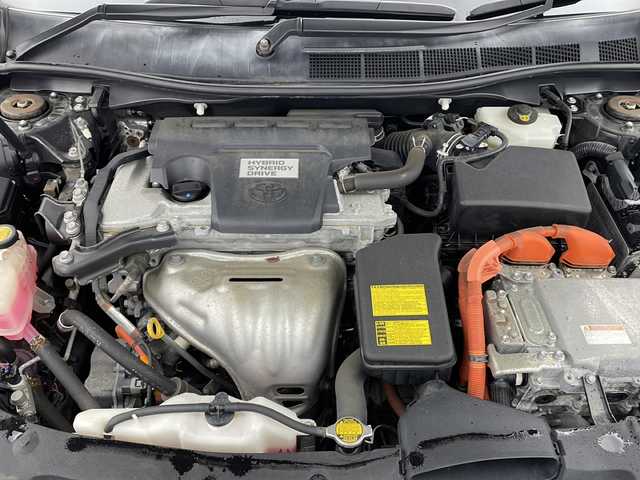 トヨタ カムリ ハイブリット 栃木県 2012(平24)年 12.1万km アティチュードブラックマイカ ナビ/　CD/DVD/AM/FM/SD/バックカメラ/ビルトインETC/オートライト/フォグランプ/電格ウィンカーミラー/プッシュスタート/スマートキー