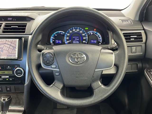 トヨタ カムリ ハイブリット 栃木県 2012(平24)年 12.1万km アティチュードブラックマイカ ナビ/　CD/DVD/AM/FM/SD/バックカメラ/ビルトインETC/オートライト/フォグランプ/電格ウィンカーミラー/プッシュスタート/スマートキー