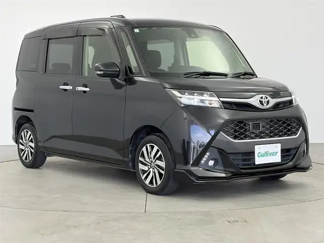 トヨタ タンク カスタムG S 愛知県 2018(平30)年 7万km ブラックマイカメタリック スマートアシスト/純正SDナビ/（Bluetooth/フルセグTV/DVD/CD/AM/FM）/バックカメラ/ETC2.0/ドラレコ/純正フロアマット/純正LEDライト/ステアリングリモコン/両側パワースライドドア/プッシュスタート/スマートキー/オートライト/ドアバイザー/電動格納ミラー