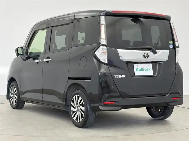 トヨタ タンク カスタムG S 愛知県 2018(平30)年 7万km ブラックマイカメタリック スマートアシスト/純正SDナビ/（Bluetooth/フルセグTV/DVD/CD/AM/FM）/バックカメラ/ETC2.0/ドラレコ/純正フロアマット/純正LEDライト/ステアリングリモコン/両側パワースライドドア/プッシュスタート/スマートキー/オートライト/ドアバイザー/電動格納ミラー