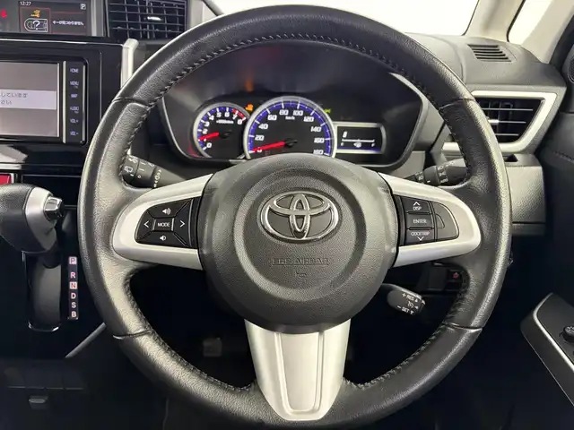 トヨタ タンク カスタムG S 愛知県 2018(平30)年 7万km ブラックマイカメタリック スマートアシスト/純正SDナビ/（Bluetooth/フルセグTV/DVD/CD/AM/FM）/バックカメラ/ETC2.0/ドラレコ/純正フロアマット/純正LEDライト/ステアリングリモコン/両側パワースライドドア/プッシュスタート/スマートキー/オートライト/ドアバイザー/電動格納ミラー