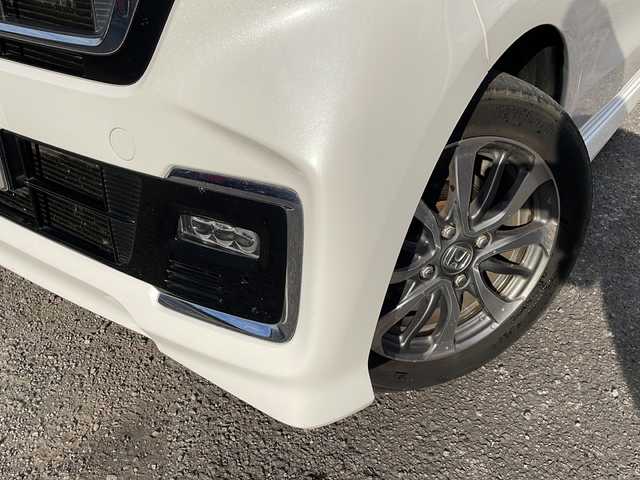 ホンダ Ｎ ＢＯＸ カスタム L 宮崎県 2021(令3)年 15.3万km プラチナホワイトパール 社外ＳＤナビ　(VXU-217NBi)/(ＢＴ/ＦＭ/ＡＭ/ＣＤ)　/両側パワースライド　/レーダークルーズコントロール　/ＥＴＣ　/レーンキープアシスト　/ドライブレコーダー前後/オートライト　/衝突被害軽減システム　/純正アルミホイール　/純正フロアマット