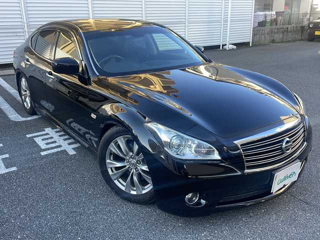 日産 フーガ 250VIP 広島県 2014(平26)年 10.5万km スーパーブラック /登録時走行距離/　　　　　　　104516キロ/純正ナビ/バックカメラ/地デジ/黒革シート/エアシート/クルーズコントロール/スペアキー×１/ビルトインETC/新車時整備手帳/　　【保証書】/取扱説明書/