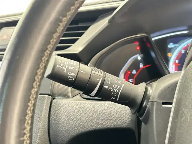 ホンダ シビック ハッチバック 福岡県 2018(平30)年 7.2万km 黒 車高調　/６ＭＴ　/アダクティブクルーズコントロール　/シートヒーター　/ナビ／フルセグ　/スマートキー　/シートヒーター　/ドラレコ　/ＥＴＣ