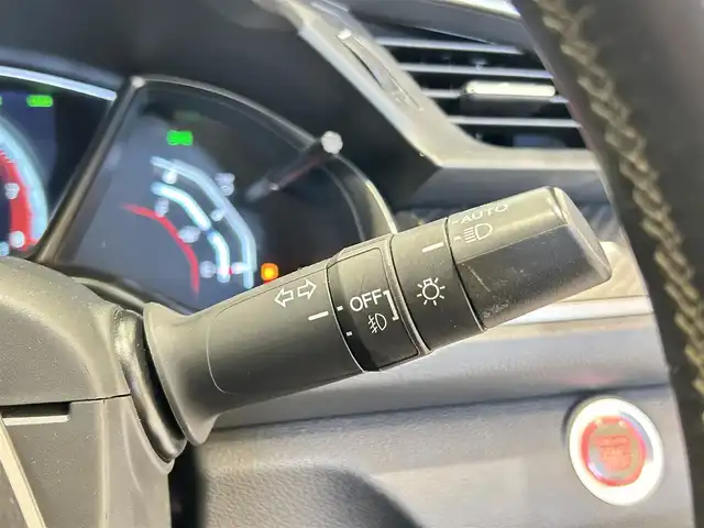 ホンダ シビック ハッチバック 福岡県 2018(平30)年 7.2万km 黒 車高調　/６ＭＴ　/アダクティブクルーズコントロール　/シートヒーター　/ナビ／フルセグ　/スマートキー　/シートヒーター　/ドラレコ　/ＥＴＣ