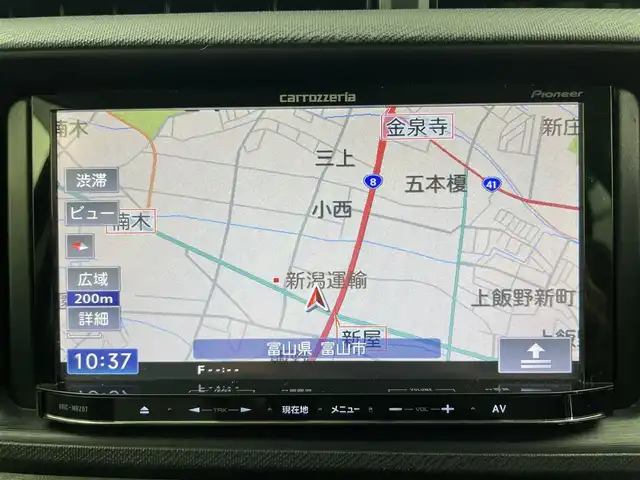 トヨタ アクア S 富山県 2012(平24)年 2.5万km ブラックマイカ 社外ナビ（AM/FM/CD/DVD/BT/SD）/ワンセグTV/前後ドライブレコーダー/スマートキー/スペアキー有/プッシュスタート/ハロゲンライト/オートライト/電動格納ミラー/ヘッドライトレベライザー/純正フロアマット