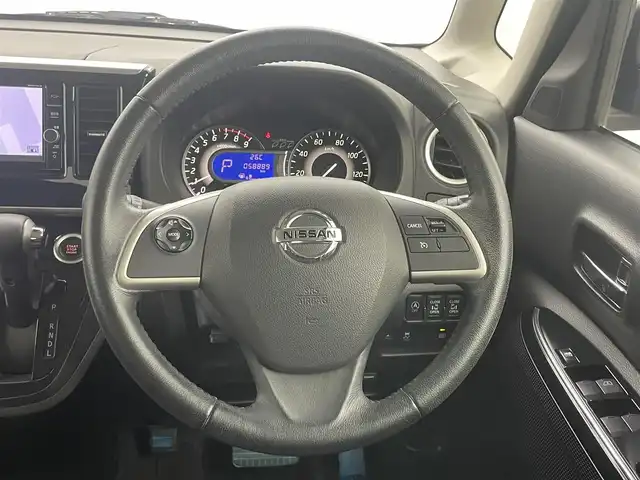 日産 デイズ ルークス ハイウェイスター Gターボ 岡山県 2018(平30)年 5.9万km モカブラウンP エマージェンシーブレーキ		/純正メモリナビゲーション		/【フルセグ/Bluetooth/DVD/MSV】		/アラウンドビューモニター		/純正15inアルミホイール+サマータイヤ：装着					/クルーズコントロール	/ETC		/LEDヘッドライト（AUTO機能付き）		/運転席シートヒーター		/オートハイビーム/横滑り防止機能						/社外ドライブレコーダー			/スマートキー			/プッシュスタート		/フロアマット