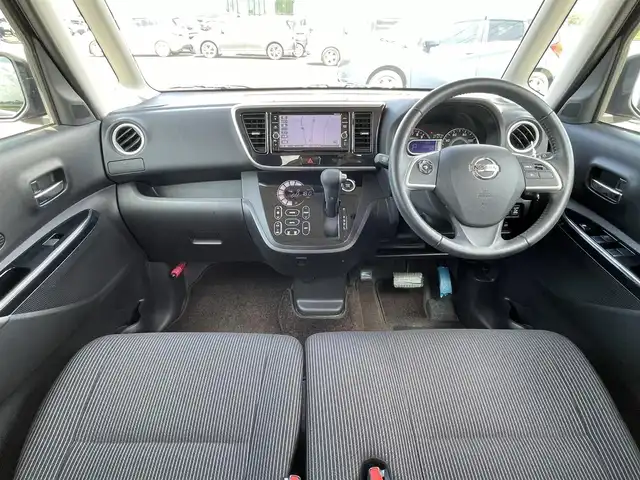 日産 デイズ ルークス ハイウェイスター Gターボ 佐賀県 2018(平30)年 5.9万km モカブラウンP 純正7型ナビゲーション「MM317D-W」/・AM/FM/BT/CD/DVD/フルセグ//・インテリジェントアラウンドビューモニター/両側パワースライドドア/革巻きステアリング/クルーズコントロール/サーキュレーター/LEDヘッドライト/・オートマチックハイビーム/オートエアコン/スマートキー/純正前方ドライブレコーダー/純正フロアマット/インテリジェントセーフティー/・インテリジェント エマージェンシーブレーキ/・踏み間違い衝突防止アシスト（前進・後退対応）