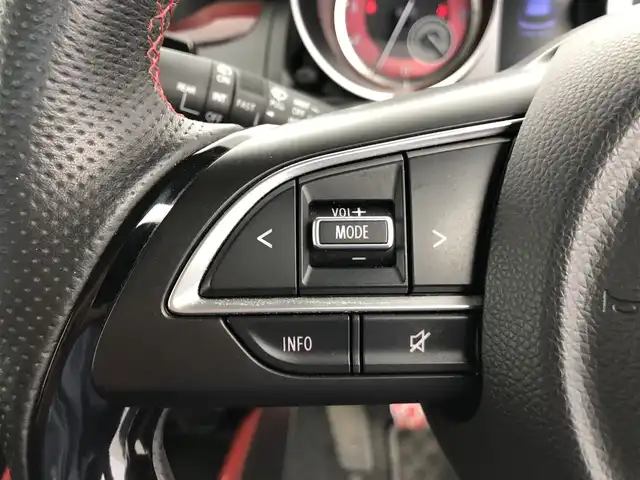 スズキ スイフト スポーツ 愛知県 2020(令2)年 6.4万km スーパーブラックパール MT車　/デフォメーター　/（　ターボ計　）/社外SDナビ　/フルセグTV　/Bluetooth　/クルーズコントロール　/ETC　/プッシュスタート　/スペアキー　/AAC　