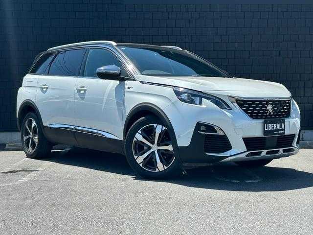 プジョー ５００８ GT ブルーHDi 埼玉県 2018(平30)年 5.5万km パール 黒半革/純正メモリーナビ/(Bluetooth/USB/フルセグ)/アダプティブクルーズコントロール/Ａｐｐｌｅ　Ｃａｒ　Ｐｌａｙ/全方位カメラ/パワーバックドア　/パワーバックドア　/EＴＣ