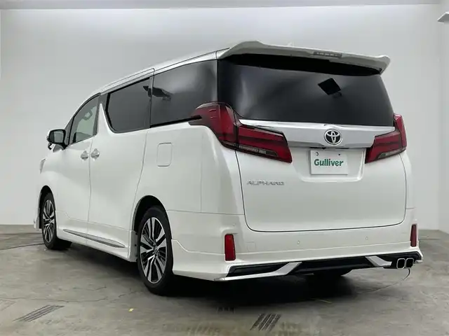 トヨタ アルファード S Cパッケージ 岡山県 2021(令3)年 3.1万km ホワイトパールクリスタルシャイン モデリスタエアロ（F/S/R）/ツインムーンルーフ/デジタルインナーミラー/ブラインドスポットモニター/純正9インチディスプレイオーディオ/Bluetooth/地デジフルセグ/CarPlay/USB/HDMI/バックカメラ /スペアタイヤ/三眼LEDヘッドランプ/トヨタセーフティセンス /・プリクラッシュセーフティ/・レーンキープアシスト/・クリアランスソナー/・オートハイビーム/両側パワースライドドア/黒合皮シート/シートヒーター/ベンチレーション/ステアリングヒーター/ビルトインETC/純正18インチアルミホイール/前後ドライブレコーダー