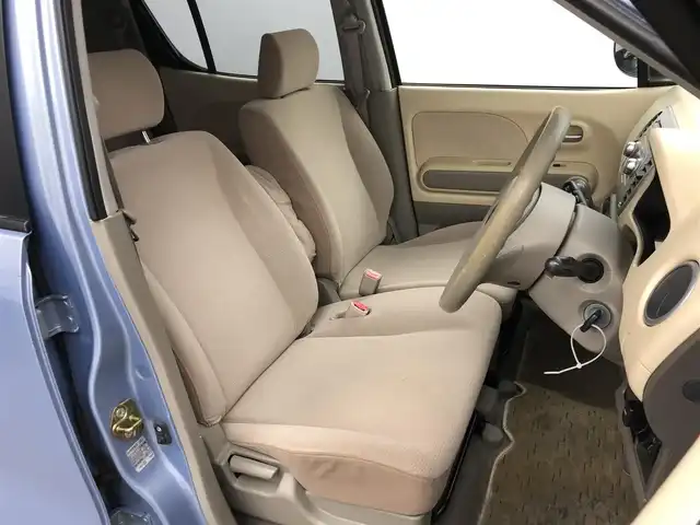 スズキ ＭＲワゴン G 愛知県 2006(平18)年 6.2万km レイクブルーメタリック 左前タイヤパンク/保証書/取扱説明書/記録簿/パワーステアリング/パワーウィンドウ/エアコン/リモコンキー/CD再生/フロアマット/社外13インチアルミホイール/HIDヘッドライト/ダブルエアバッグ