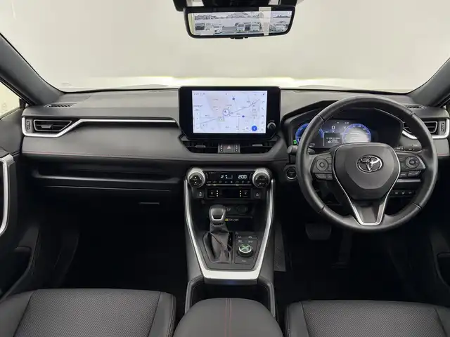 トヨタ ＲＡＶ４ ＰＨＶ Z 愛知県 2023(令5)年 2.8万km グレー 純正ナビ/（Bluetooth/フルセグTV/AM/FM/USB入力）/パノラマミックビューモニター/合皮シート/デジタルインナーミラー/HUD/ビルトインETC2.0/プリクラッシュセーフティシステム/レーダークルーズコントロール/純正19インチアルミホイール/フルセグTV/LEDヘッドライト/シートヒーター/シートベンチレーション/スマートキー/プッシュスタート/電動格納ミラー/オートライト/電動リアゲード