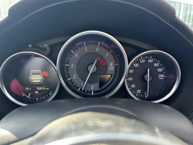 マツダ ロードスター ＲＦ VS 栃木県 2017(平29)年 7.7万km ソウルレッドプレミアムメタリック オートエグゼエアロ(F/S/R)/ブラック2トーンルーフ/6速MT/マツダコネクトナビ/フルセグTV/DVD/Bluetooth/USB/ブラウンレザーシート/シートヒーター/ETC/ブラインドスポットモニター/車線逸脱警報/LEDオートライト/オートハイビーム/電動オープン/ステアリングリモコン/AAC/純正フロアマット/純正17インチAW